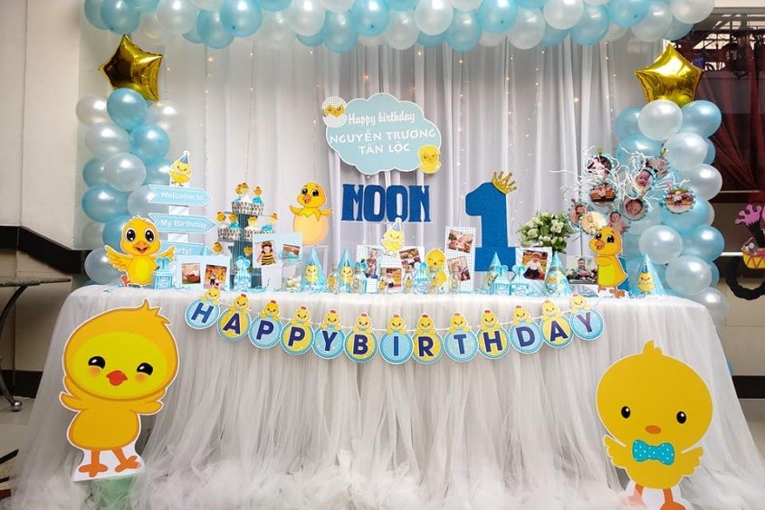 Mẫu trang trí thôi nôi bé trai đẹp nhất