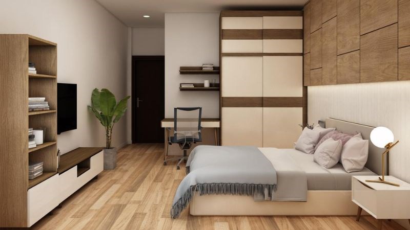 Không gian ngủ yên tĩnh, thoải mái sẽ giúp bạn có giấc ngủ ngon và sâu