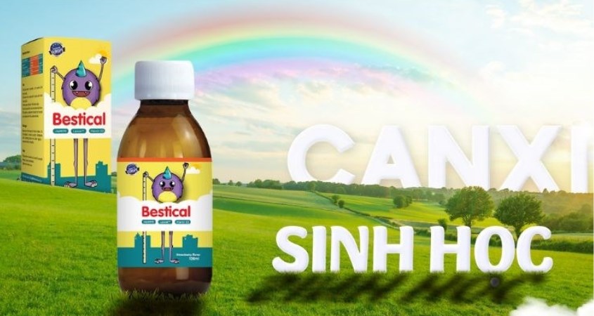 Siro Bestical hỗ trợ xương và răng chắc khỏe 120 ml (từ 4 tháng)
