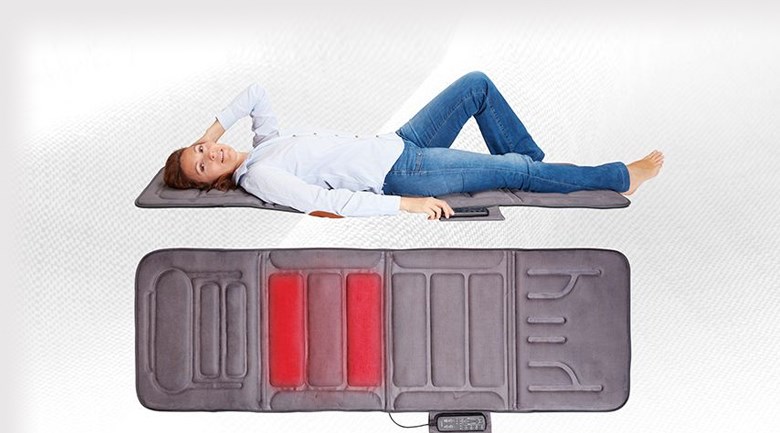 Đệm massage Lanaform LA110315 đem lại trải nghiệm thư giãn tối ưu và giấc ngủ ngon nhờ có kỹ thuật massage rung được tích hợp