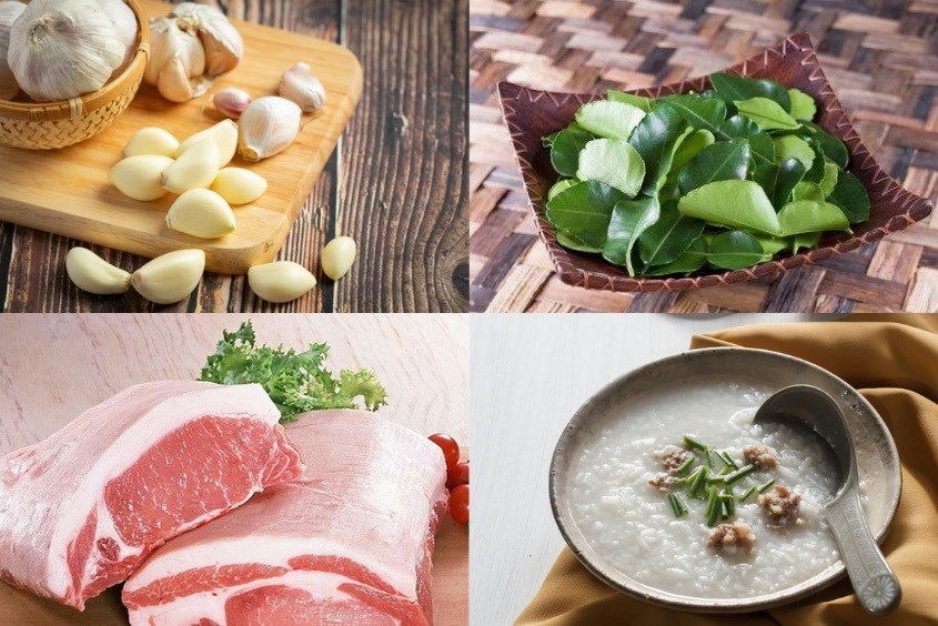 Cháo trị ho cho bé với tỏi