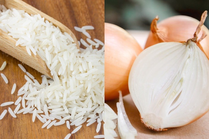 Cháo trị ho cho bé với hành tây