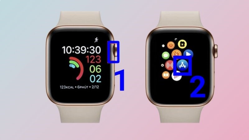 Bạn mở App Store trực tiếp trên Apple Watch