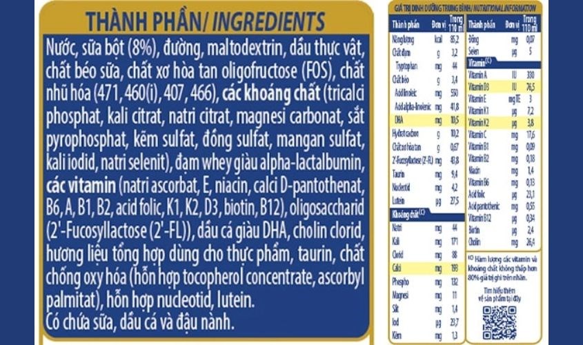 Hỗ trợ hệ tiêu hóa của trẻ khỏe mạnh, tăng khả năng hấp thu các chất dinh dưỡng