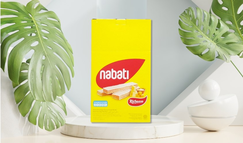 Bánh xốp Nabati phô mai hộp 150g (20 cái)