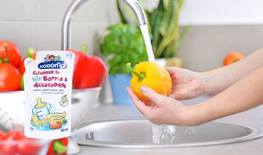 Dung dịch làm sạch đồ dùng Kodomo túi 700 ml không mùi