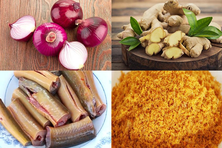 Ruốc lươn là món ăn hấp dẫn đối với hầu hết các bé