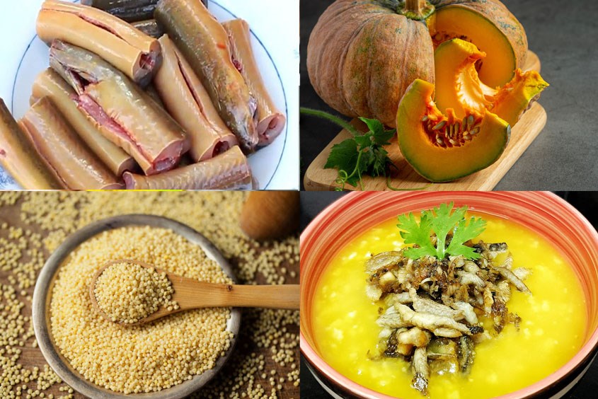 Súp lươn bí đỏ chứa nhiều dưỡng chất tốt cho bé