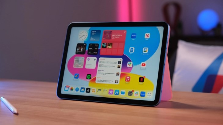 iPad Gen 10 sở hữu thiết kế thời thượng dẫn đầu xu hướng