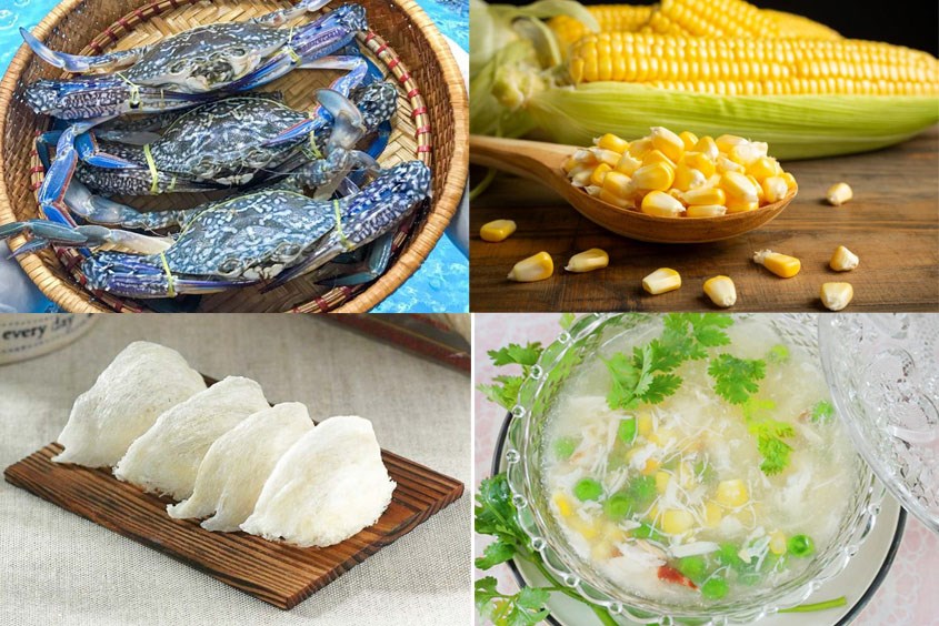 Súp ghẹ cho bé kết hợp với tổ yến vô cùng bổ dưỡng