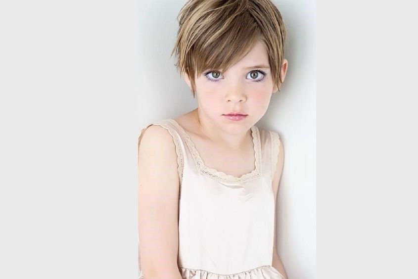 Tóc tomboy cho bé gái đáng yêu