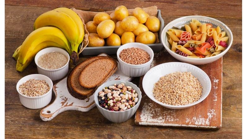 Tinh bột là một trong những thực phẩm không thể thiếu trong thực đơn ăn chay