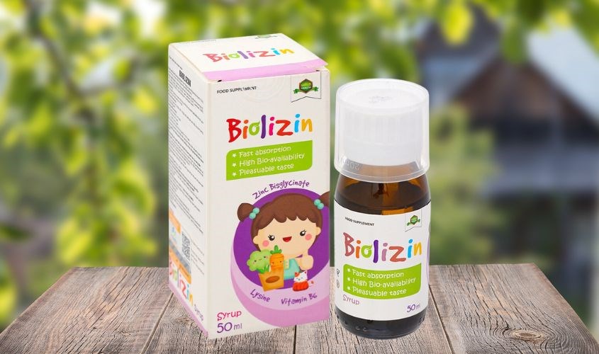 Siro Biolizin tăng cường sức đề kháng 50 ml (từ 3 tháng)