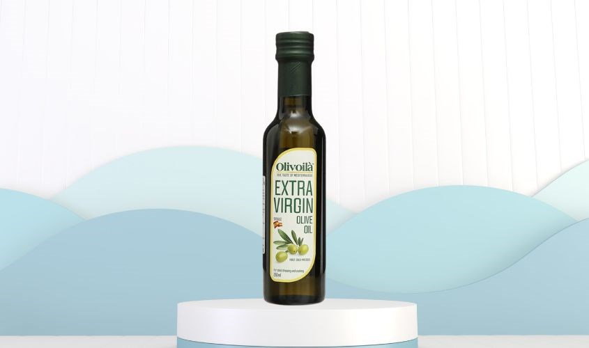 Dầu oliu Olivoilà Extra Virgin ăn dặm cho bé chai 250 ml (từ 6 tháng)