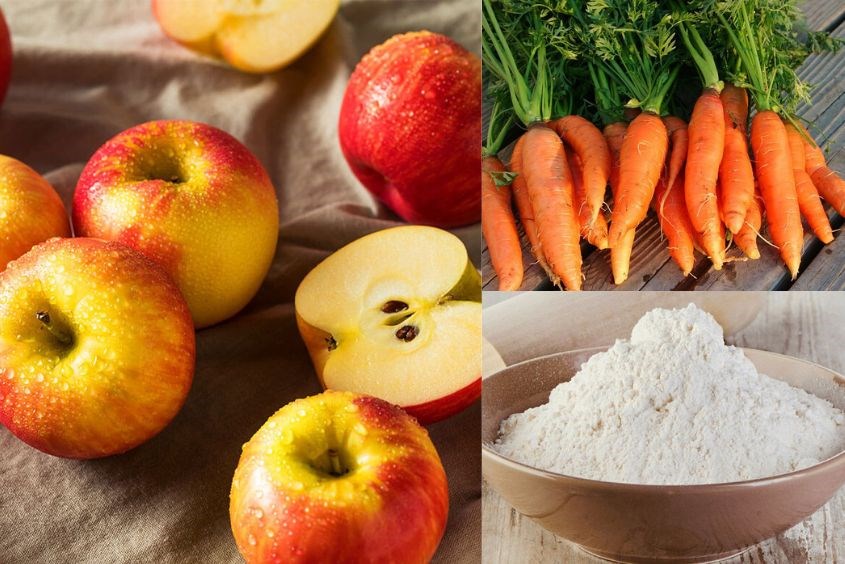 Cách làm bánh táo cho bé ăn dặm với cà rốt dễ nhất