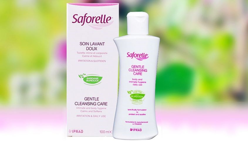 Dung dịch vệ sinh phụ nữ Saforelle Gentle Cleansing Care hương dịu nhẹ 100 ml