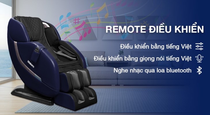 Bất cứ ai cũng có thể sử dụng ghế massage Makano MKGM-10003 nhờ remote tiện lợi cùng tính năng điều khiển bằng giọng nói tiếng Việt thông minh Bất cứ ai cũng có thể sử dụng ghế massage Makano MKGM-10003 nhờ remote tiện lợi cùng tính năng điều khiển bằng giọng nói tiếng Việt thông minh