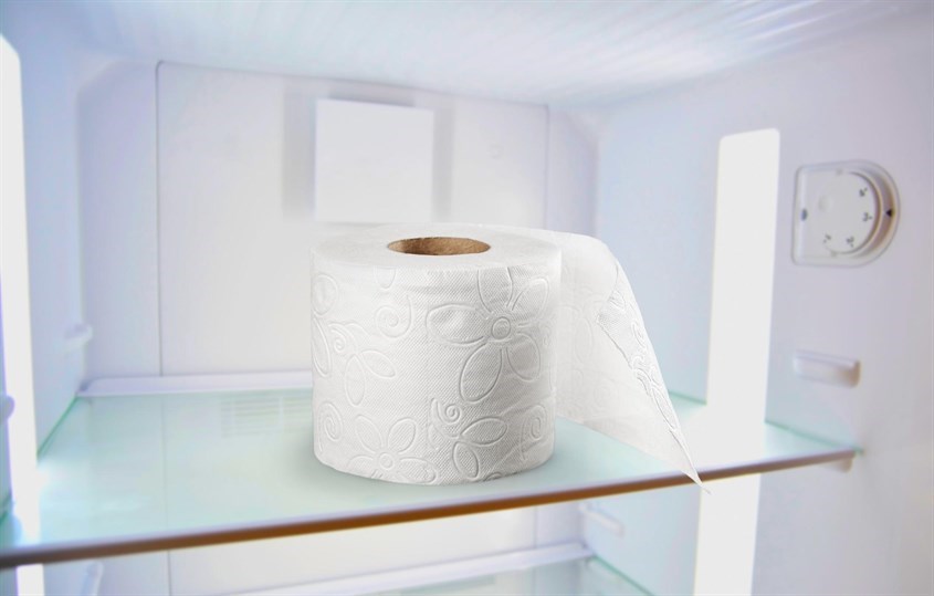 Việc khử mùi tủ lạnh bằng giấy vệ sinh không đồng nghĩa là mọi mùi khó chịu trong tủ lạnh của bạn sẽ được giải quyết