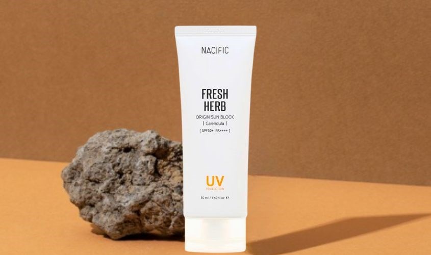 Kem chống nắng làm dịu và phục hồi da Nacific Fresh Herb SPF 50+ PA++++ 50 ml