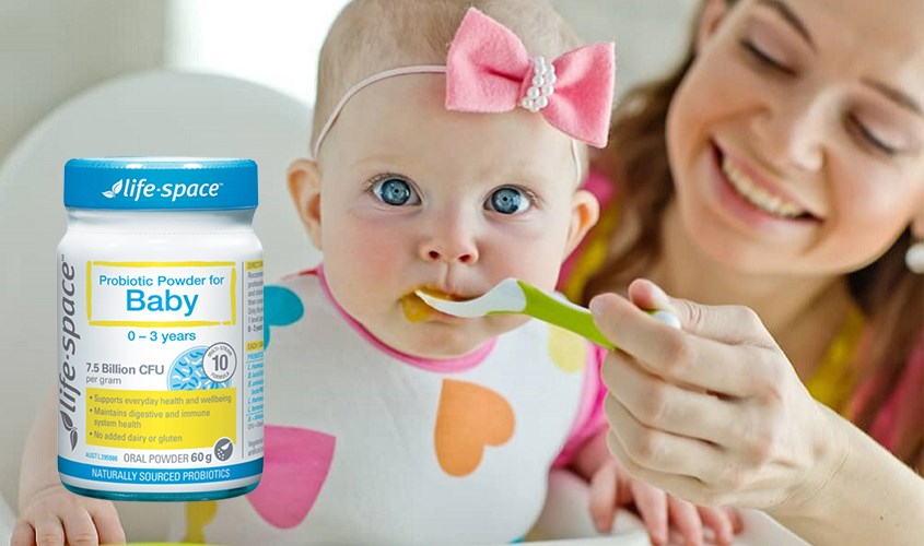 Men vi sinh Life Space cũng có thể sử dụng để trộn vào thức ăn