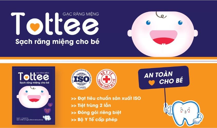 Các ưu điểm của gạc răng miệng Tottee