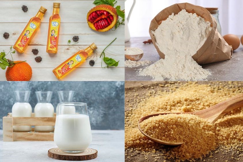 Món ngon từ gấc cho bé hấp dẫn