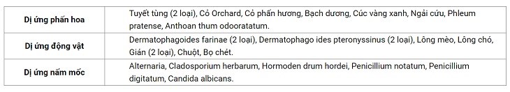 Một số nguyên nhân gây ra bệnh dị ứng phổ biến