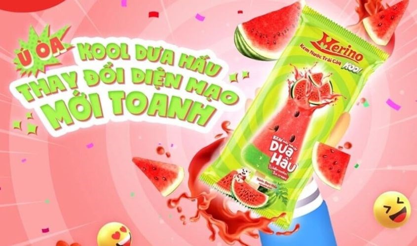 Kem que dưa hấu Merino Kool 62g (từ 1 tuổi)