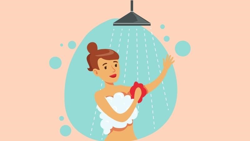 Người bệnh có thể vệ sinh cá nhân và tắm rửa bình thường