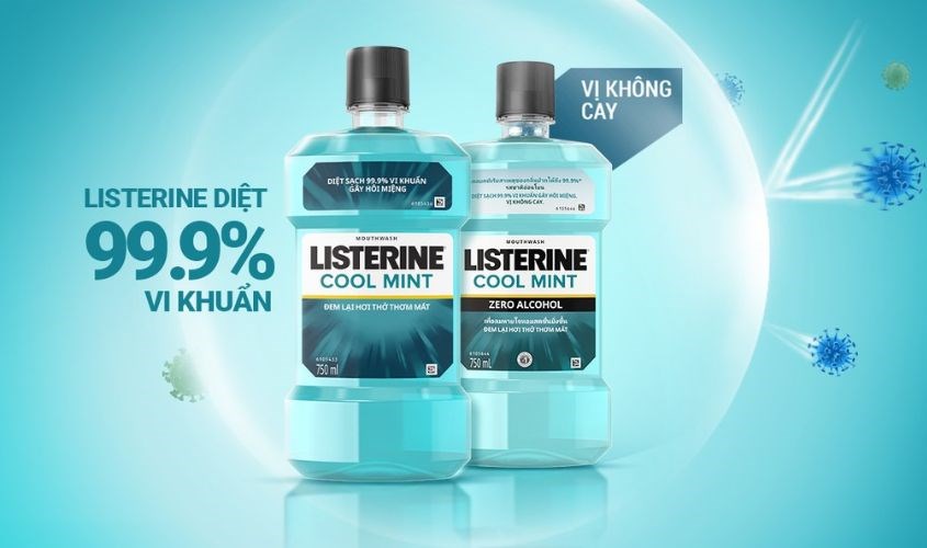 Mẹ bầu lưu ý nên dùng loại nước súc miệng không chứa cồn