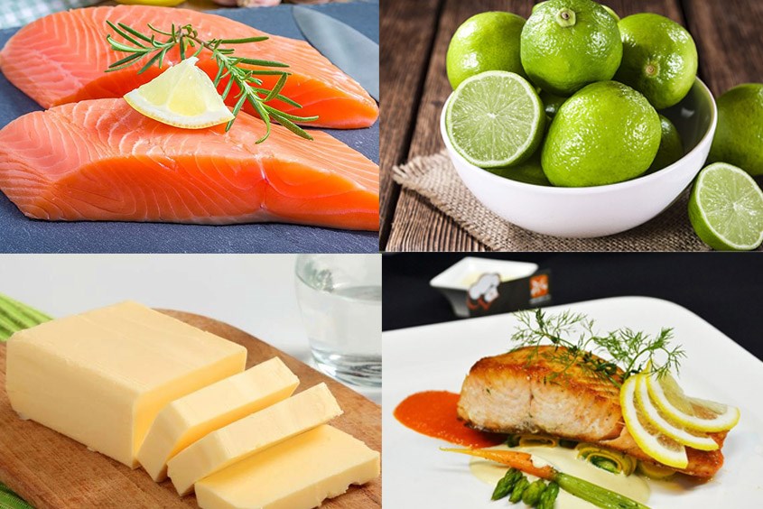 Mách mẹ cách làm cá hồi sốt bơ tỏi cho bé đơn giản tại nhà