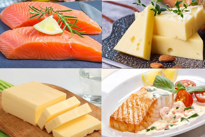 Chia sẻ cách làm cá hồi sốt bơ tỏi cho bé ăn dặm siêu hấp dẫn