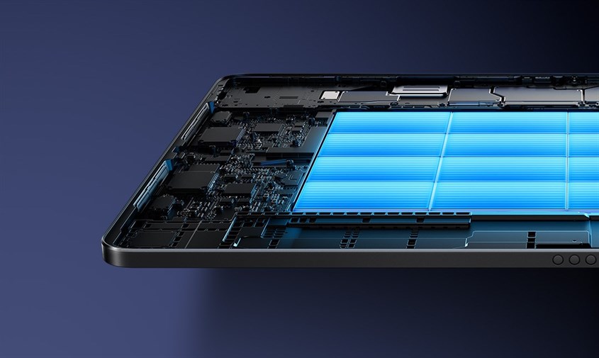 Xiaomi Pad 6 Max sở hữu viên pin dung lượng 10.000 mAh cùng công nghệ sạc nhanh 67W