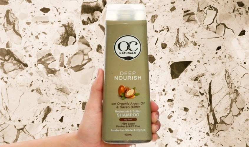 Dầu gội OC Naturals Deep Nourish phục hồi hư tổn 400 ml