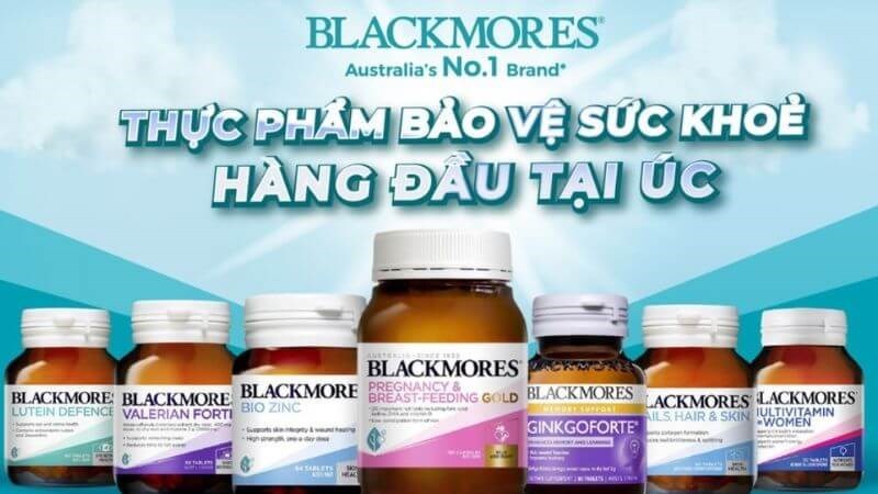 Thương hiệu Blackmores nổi tiếng hàng đầu tại Úc
