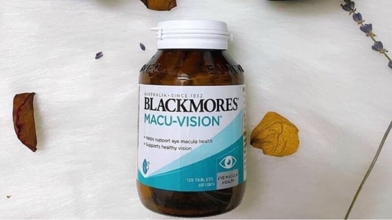 Blackmores Macu-Vision Plus chứa nhiều thành phần dinh dưỡng cần thiết cho mắt