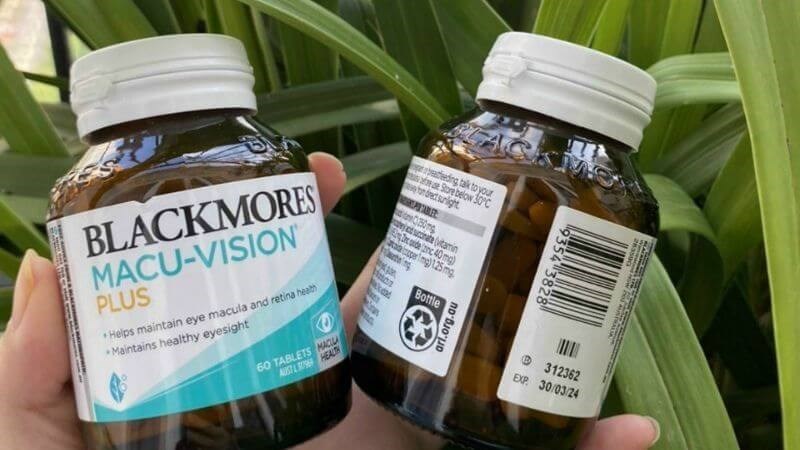 Cách sử dụng viên uống Blackmores Macu-Vision Plus