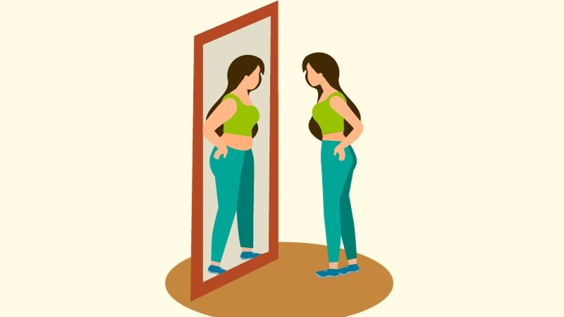 Cách người bệnh mắc chán ăn tâm thần tự hình dung về cơ thể bị bóp méo Cách người bệnh mắc chán ăn tâm thần tự hình dung về cơ thể bị bóp méo