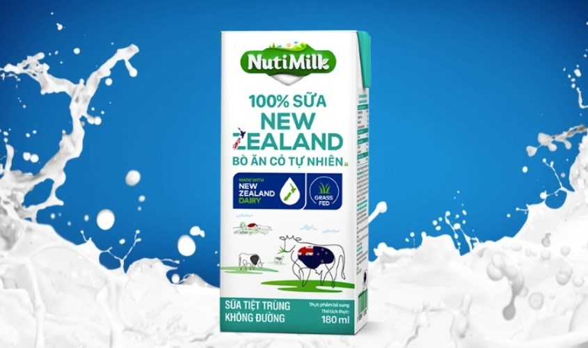 Sữa NutiMilk New Zealand không đường