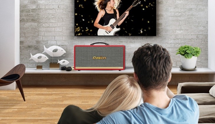 Loa Pasion có kiểu thiết kế thời trang, phù hợp cho mọi không gian