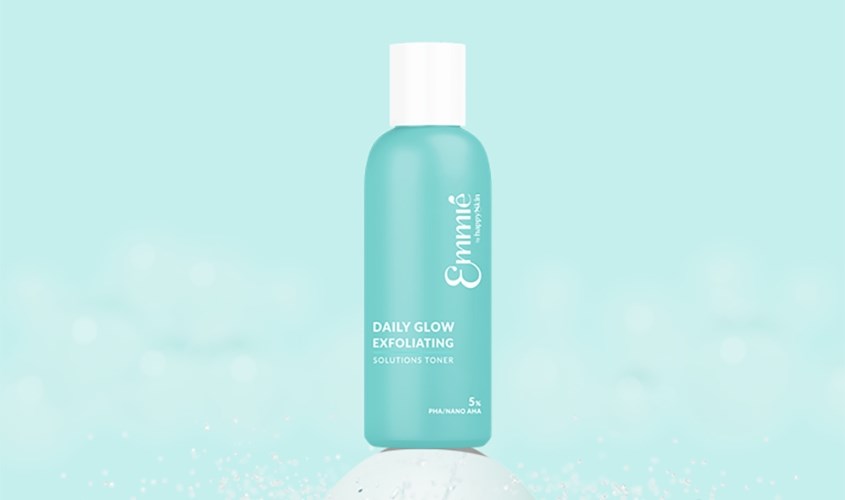 Dung dịch tẩy tế bào chết và cân bằng da mặt Emmié Daily Glow Exfoliating 5% PHA/NANO AHA 230 ml