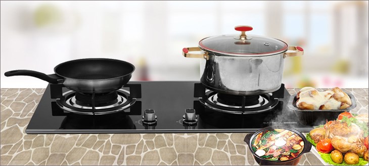 Bếp ga âm Sakura SG-2568GB cho phép người dùng lắp đặt cố định dưới kệ bếp hoặc âm tường, không bị xê dịch trong quá trình nấu