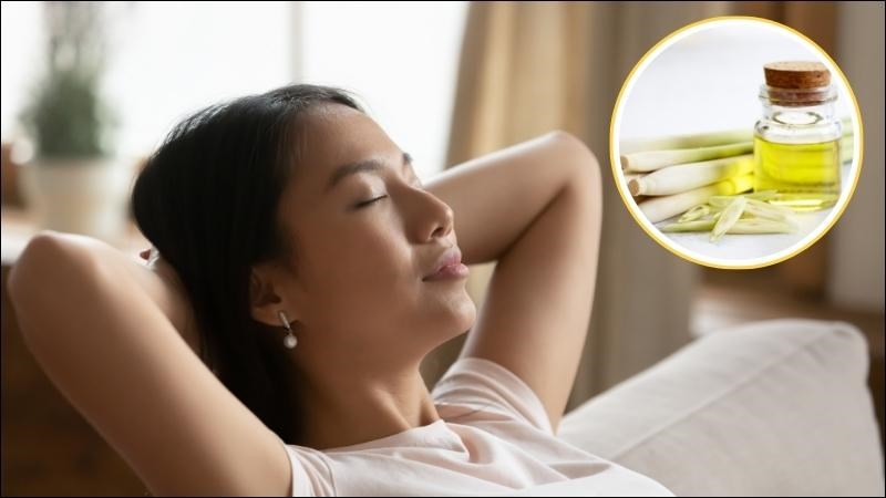 Tinh dầu sả chanh hỗ trợ cải thiện giấc ngủ và tình trạng đau đầu
