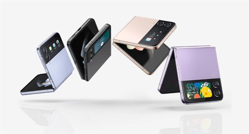 Galaxy Z Flip4 sở hữu bảng màu trẻ trung với 4 phiên bản màu sắc đẹp mắt