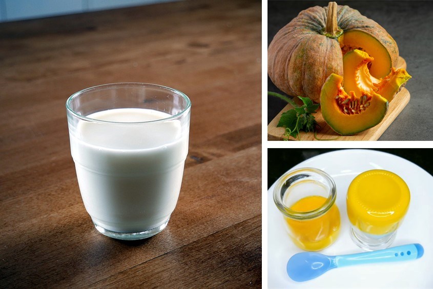 Công thức pudding bí đỏ cho bé