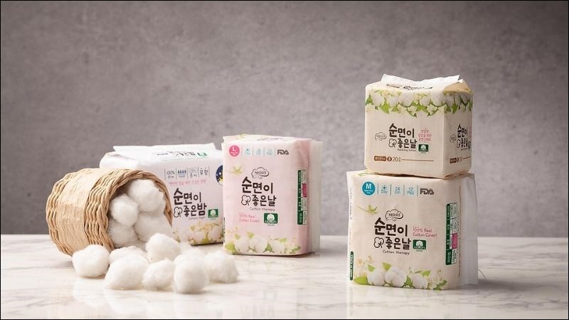 Băng vệ sinh Neosis Cotton Days Hàn Quốc thấm hút, chống tràn hiệu quả