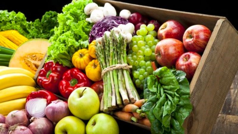 Bổ sung thực phẩm rau củ quả vào chế độ ăn giúp làm da mềm mịn và sáng hơn