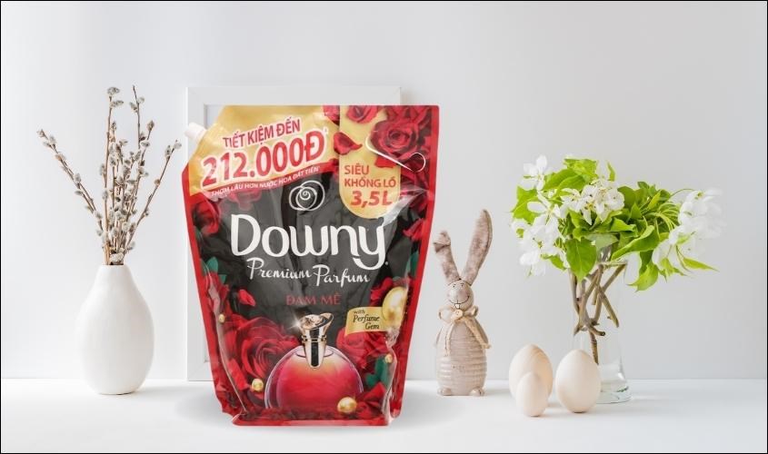 Nước xả Downy Đam Mê hương nước hoa túi 3.5 lít