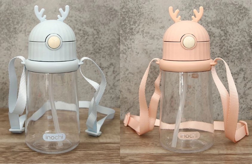 Bình đựng nước Goki Rudy HNK.BIGR.0450 450 ml - Màu ngẫu nhiên