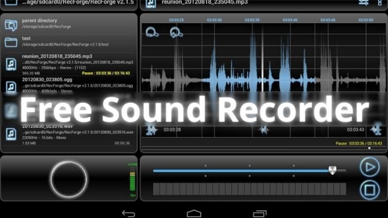 Phần mềm ghi âm Free Sound Recorder còn hỗ trợ ghi âm cho hệ điều hành Windows và Mac OS X  